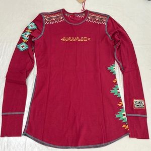 Alp-n-Rock NAVAJO Crewneck - Claret